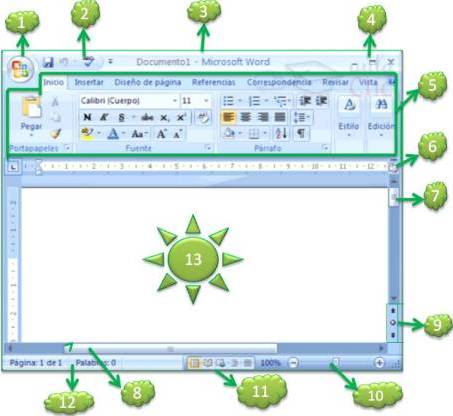 Ambiente de Trabajo de Microsoft Word 2007